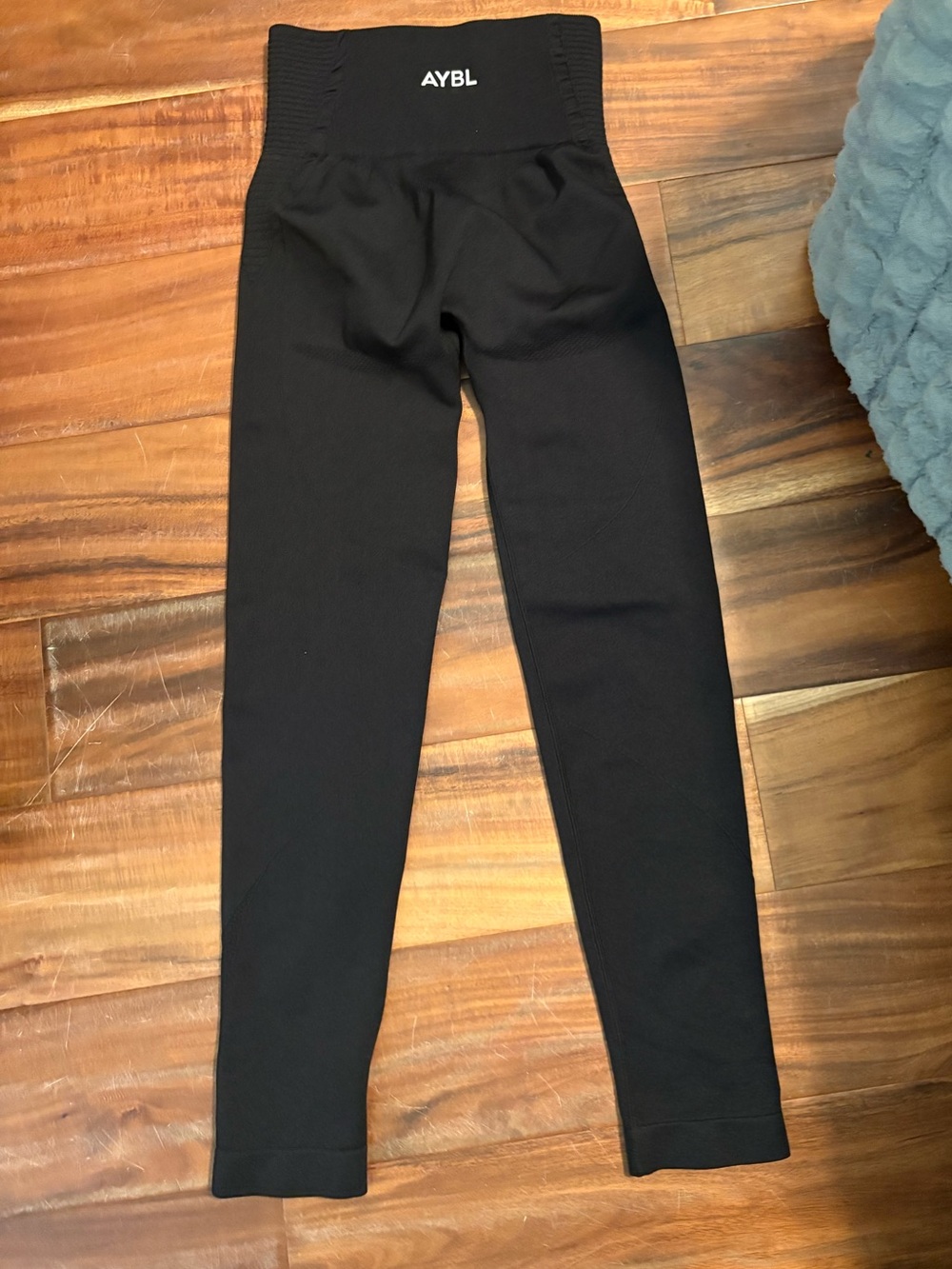 AYBL Black Seamless High Waisted Leggings Women’s XS Gym Workout (1240)